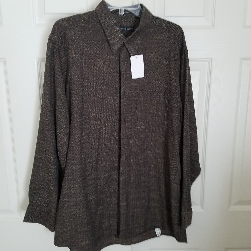 JHane Barnes M size XXL Long Sleeve  shirt EUC